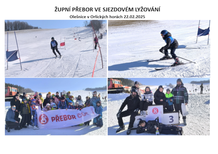 Přebor ve sjezdovém lyžování, tablo 2025